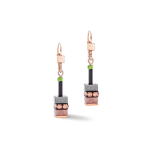 Charger l'image dans la galerie, BOUCLES D'OREILLES Dame Sparkling Classic Elements or rose-automne 4412/20-0911 COEUR DE LION