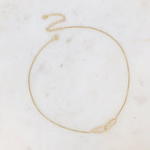 Charger l'image dans la galerie, COLLIER Femme 2 ANNEAUX ENLACES BOHM