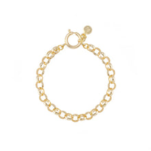 Charger l'image dans la galerie, BRACELET Dame gros maillons dorés BANGLE-UP BUP22-BAN-BSF00