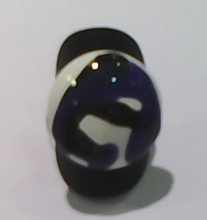 Charger l'image dans la galerie, BAGUE Dame FANTAISIE REGLABLE GEVOLE EN CERAMIQUE BGXS