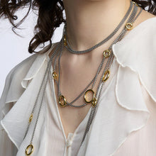 Charger l'image dans la galerie, COLLIER Dame Sautoir EYELET - Bicolore BANGLE-UP BUP22-EYE-SAU02