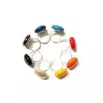 Charger l'image dans la galerie, BAGUE Dame REGLABLE FANTAISIE GEVOLE EN CERAMIQUE BG27