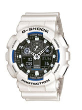 Charger l'image dans la galerie, MONTRE HOMME G-SHOCK RESINE BLANC GA-100B-7AER
