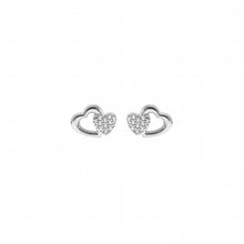 Charger l&#39;image dans la galerie, BOUCLES D OREILLES Femme ARGENT RHODIE
