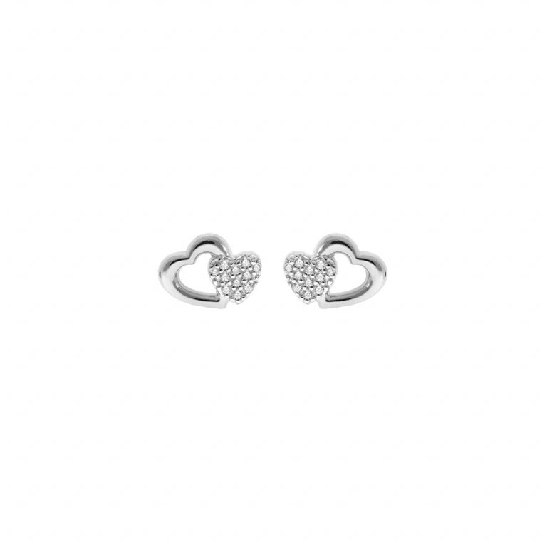 BOUCLES D OREILLES Femme ARGENT RHODIE