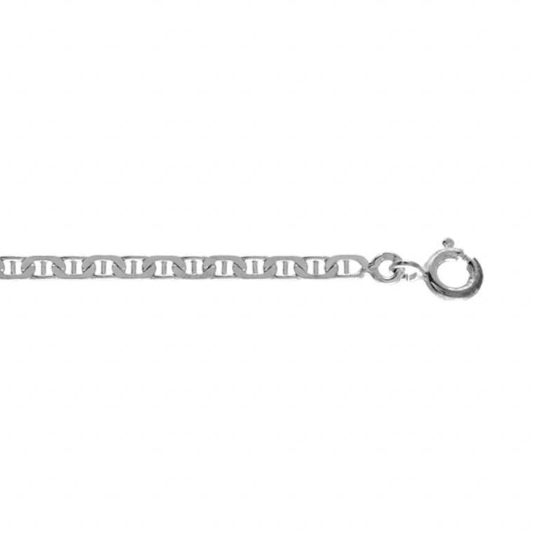 BRACELET Femme ARGENT 925/1000° MAILLE MARINE