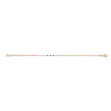 Charger l&#39;image dans la galerie, BRACELET Dame  argent doré multicolore 024257J
