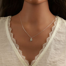 Charger l&#39;image dans la galerie, COLLIER Femme ARGENT RHODIE NACRE 034831W
