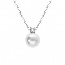 Charger l&#39;image dans la galerie, COLLIER Femme AGENT RHODIE PERLE IMITATION
