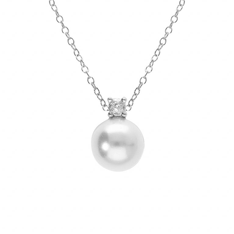 COLLIER Femme AGENT RHODIE PERLE IMITATION