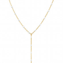 Charger l&#39;image dans la galerie, COLLIER Femme EN Y ACIER ET RESINE
