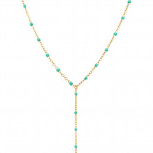 Charger l&#39;image dans la galerie, COLLIER Femme EN Y ACIER ET RESINE
