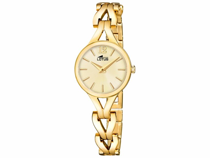 MONTRE LOTUS FEMME ACIER DORE 19023/2