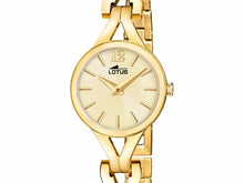 Charger l&#39;image dans la galerie, MONTRE LOTUS FEMME ACIER DORE 19023/2

