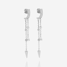Charger l&#39;image dans la galerie, Boucles d&#39;oreilles Dame ACIER &quot;Tahia&quot; ZAG SEL26898
