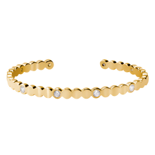 Charger l&#39;image dans la galerie, BRACELET Dame Jonc Lumi - Or Light et Zircons BANGLE-UP BUP20-LMZ-BAO00
