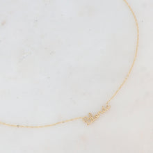 Charger l&#39;image dans la galerie, Collier &quot;Blonde&quot; acier doré BOHM

