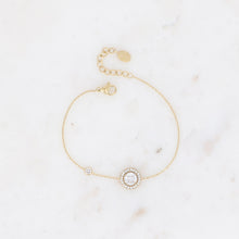 Charger l&#39;image dans la galerie, BRACELET Dame cristal rond et oxydes de zirconium BOHM
