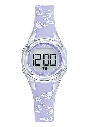 MONTRE Dame silicone violet TEKDAY 654947 654948
