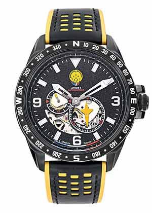 MONTRE Homme PATROUILLE DE FRANCE ATHOS  CUIR 668123