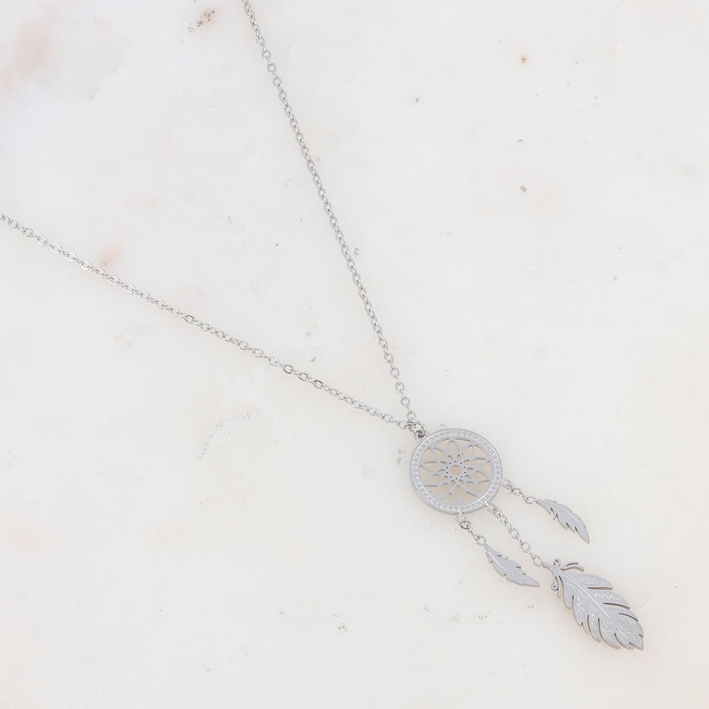COLLIER Dame  acier 