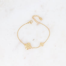 Charger l&#39;image dans la galerie, BRACELET Dame &quot;double fleur&quot; BOHM
