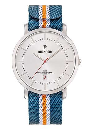 MONTRE Homme bracelet tissu bleu RUCKFIELD 685179