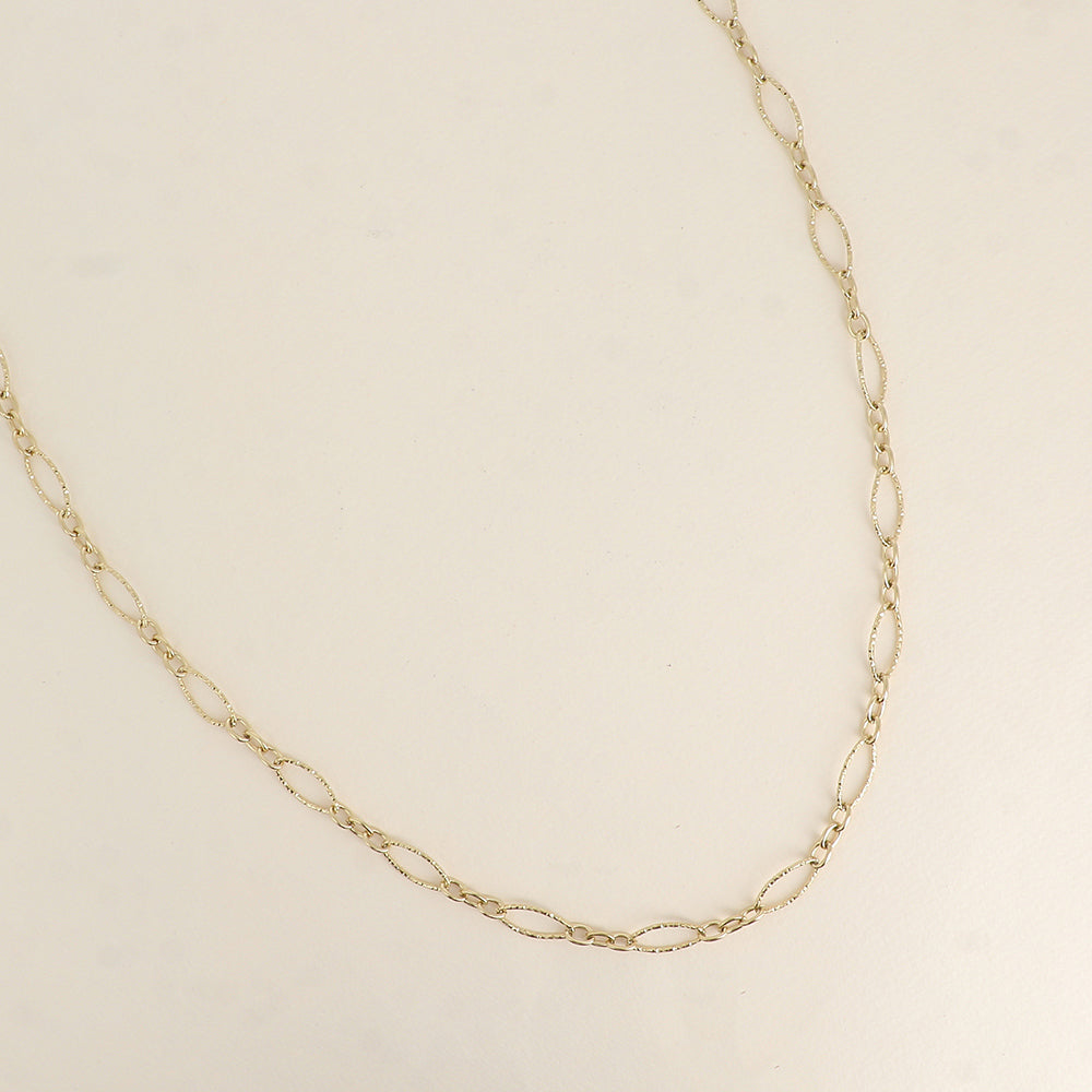 COLLIER Dame sautoir maillons  ovales BOHM