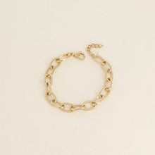 Charger l&#39;image dans la galerie, Bracelet Femme acier MAILLE OVALE LISSE ET TORSADEE BOHM
