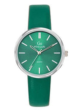 Charger l&#39;image dans la galerie, MONTRE Dame CUIR vert GO 699336
