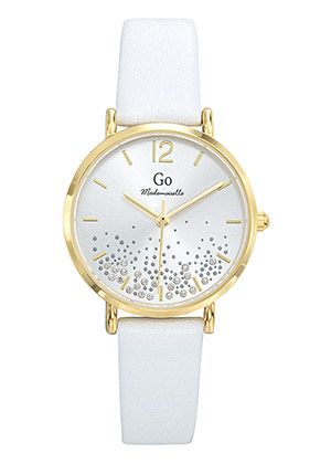MONTRE Dame CUIR blanc GO 699458
