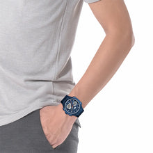 Charger l&#39;image dans la galerie, MONTRE Homme LC33 LACOSTE bracelet silicone bleu 2011370
