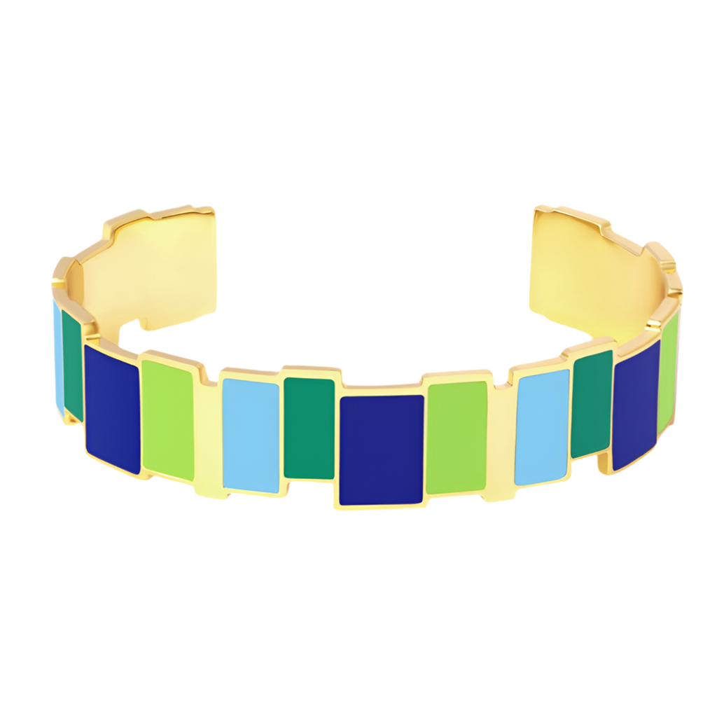 BRACELET Dame Jonc Inès Multicolore - Blue Ray BANGLE-UP