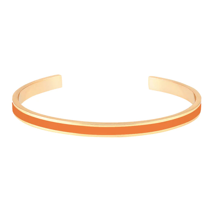 BRACELET JONC Femme BANGLE UP ORANGE TONIC