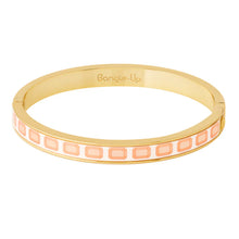 Charger l&#39;image dans la galerie, BRACELET Dame &quot;GEM&quot; Orange Corail BANGLE-UP BUP21-GEM-B0712
