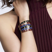 Charger l&#39;image dans la galerie, BRACELET JONC Dame GEM Prune BANGLE-UP BUP22-GES-BAO20
