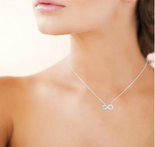 Charger l&#39;image dans la galerie, COLLIER Dame micro-serti infini ARGENT
