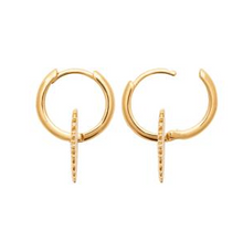 Charger l&#39;image dans la galerie, CREOLE PLAQUE OR Femme pampille
