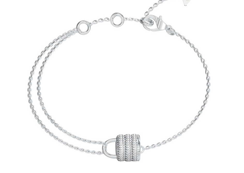 BRACELET Dame ACIER INOXYDABLE  cercle GUESS JUBB05418