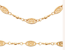 Charger l&#39;image dans la galerie, BRACELET Dame ovales ajourés PLAQUE OR
