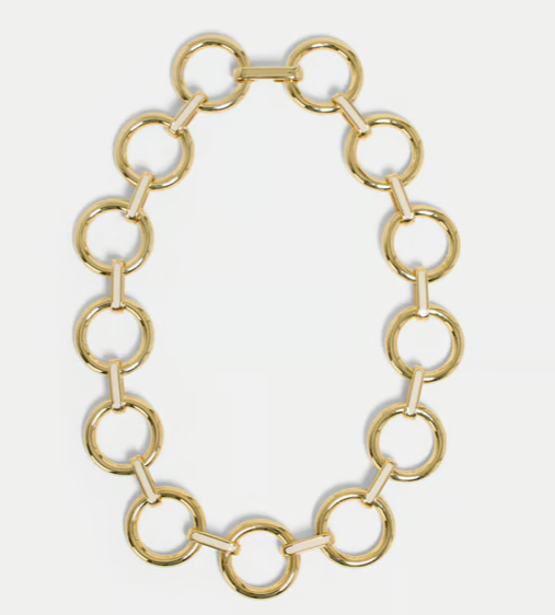 COLLIER Dame EYELET - Blanc Sable BANGLE-UP