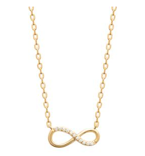 COLLIER Femme PLAQUE OR INFINI