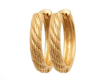 CREOLE Femme PLAQUE OR