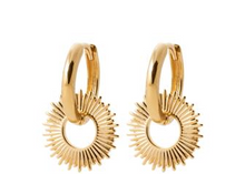 Charger l&#39;image dans la galerie, CREOLE PLAQUE OR Femme pampille
