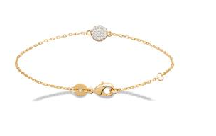 BRACELET Femme PLAQUE OR OXYDES