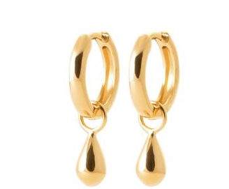 CREOLE Femme PLAQUE OR PAMPILLE