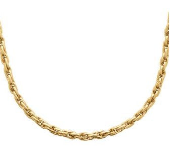 COLLIER Femme ACIER DORE