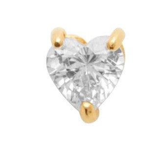 PIERCING PLAQUE OR TIGE TITANE OXYDE