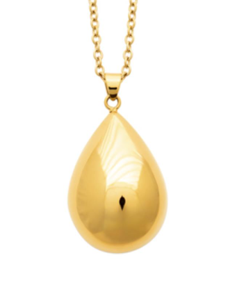 BOLA DE GROSSESSE goutte ACIER DORE