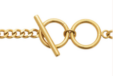 Charger l&#39;image dans la galerie, COLLIER Femme double rang ACIER ET PVD DORE
